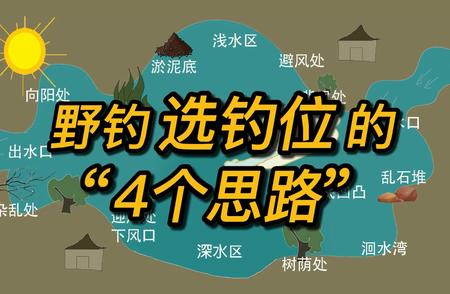 揭秘野钓九大黄金钓位，让你钓鱼收获满满