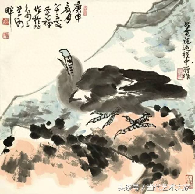 李苦禅国画作品赏析：酣畅淋漓，让人陶醉